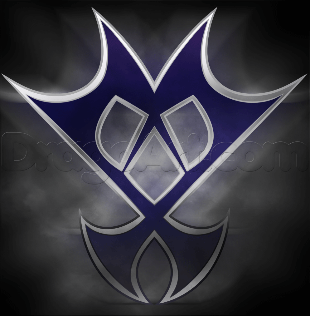Drawing the unversed emblem from kingdom hearts, Added