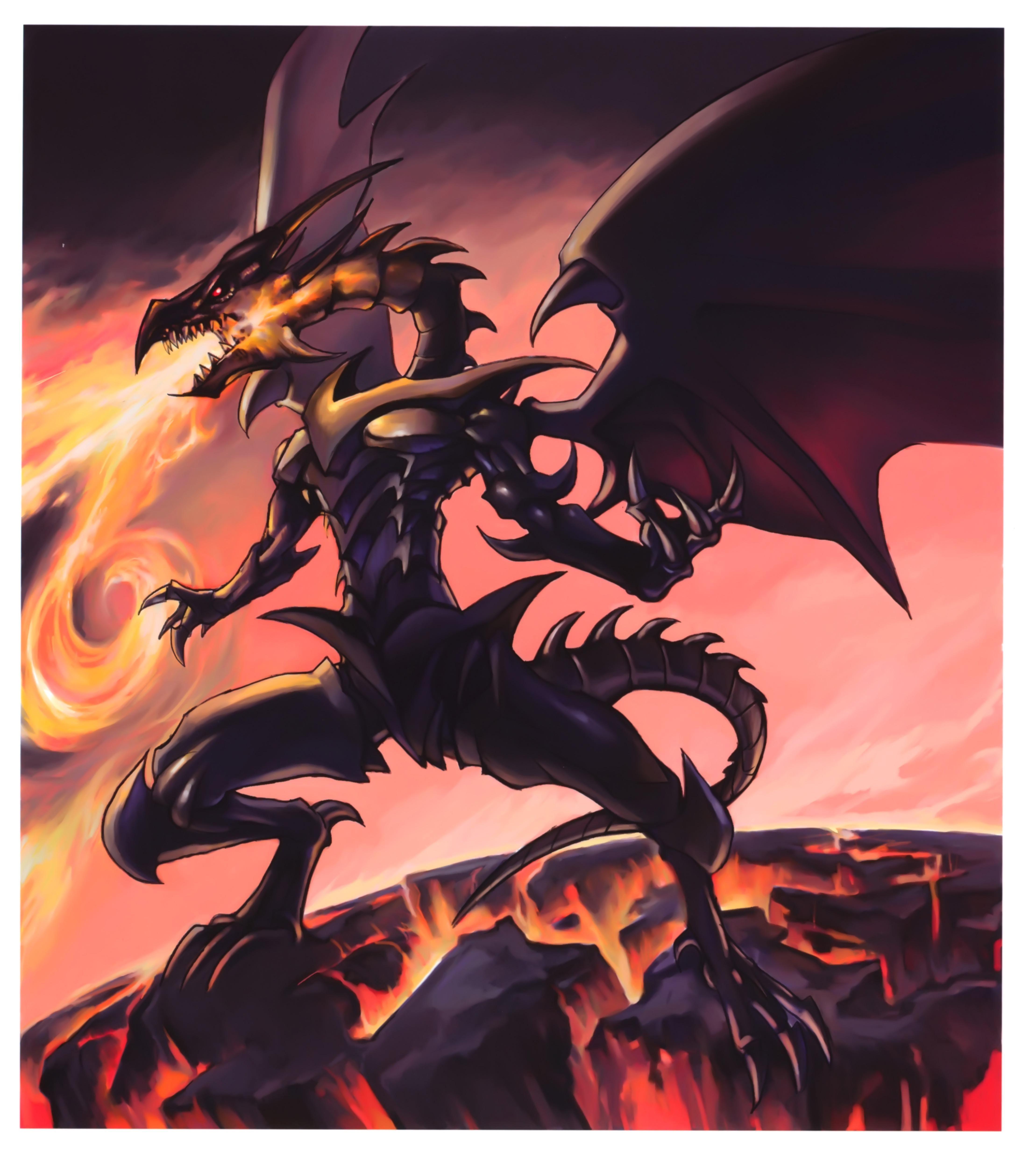 Red Eyes Black Dragon Wallpaper, Picture