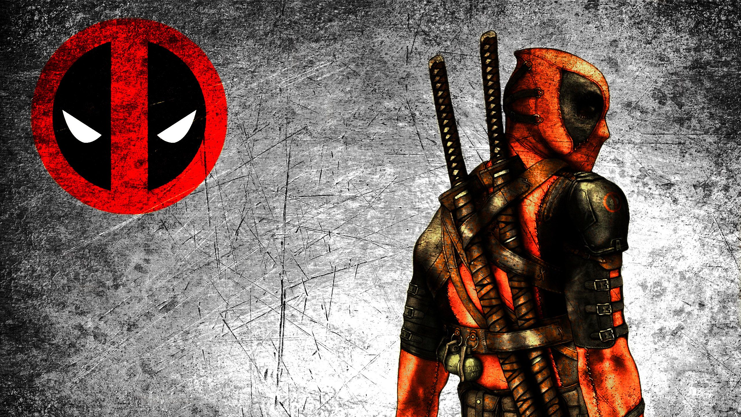 Cool Deadpool Wallpaper with Logo in High Resolution (27 Pics). HD