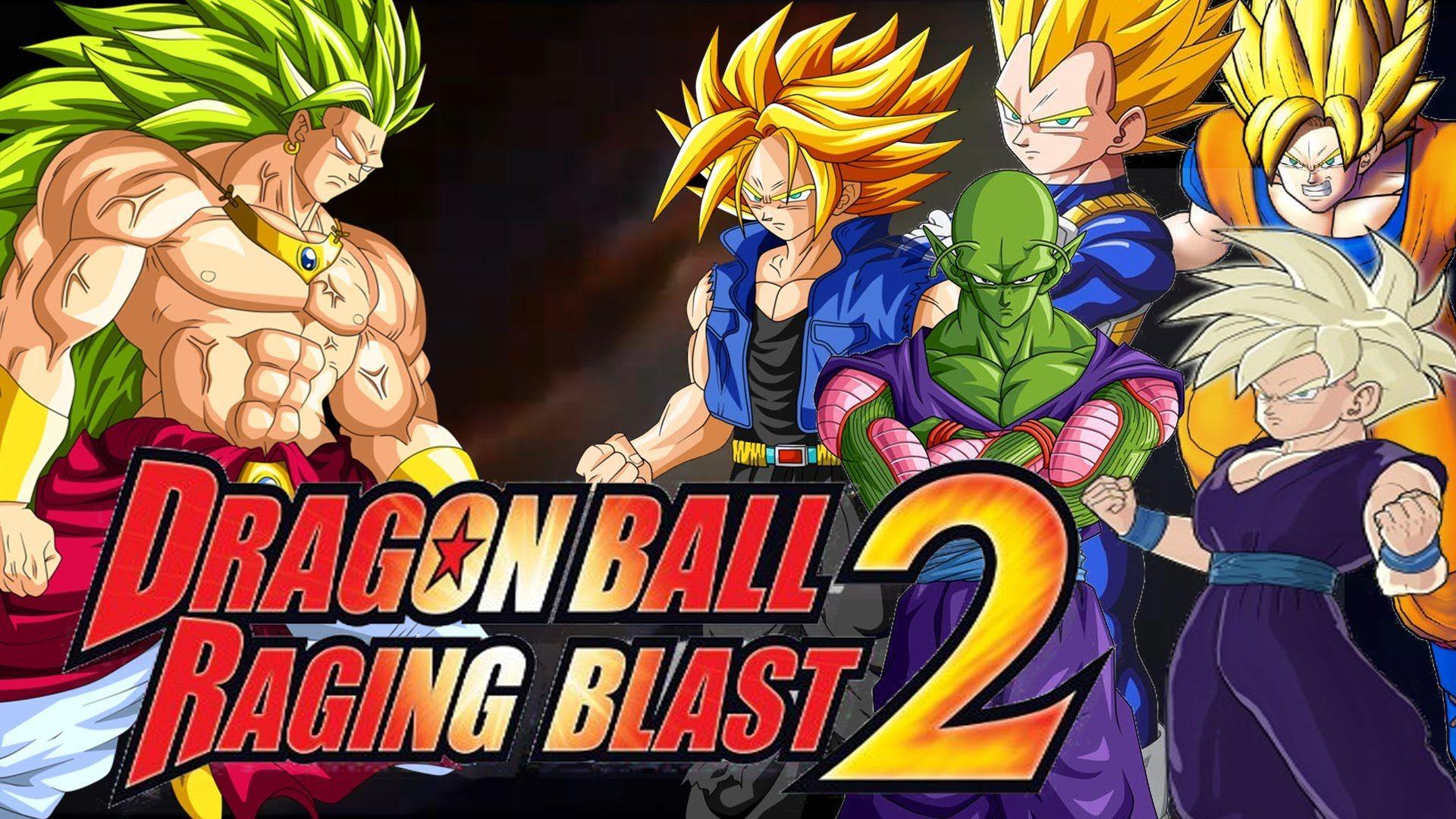 Dragonball Raging Blast 2: SSJ3 Broly VS SSJ Goku, SSJ Vegeta, SSJ