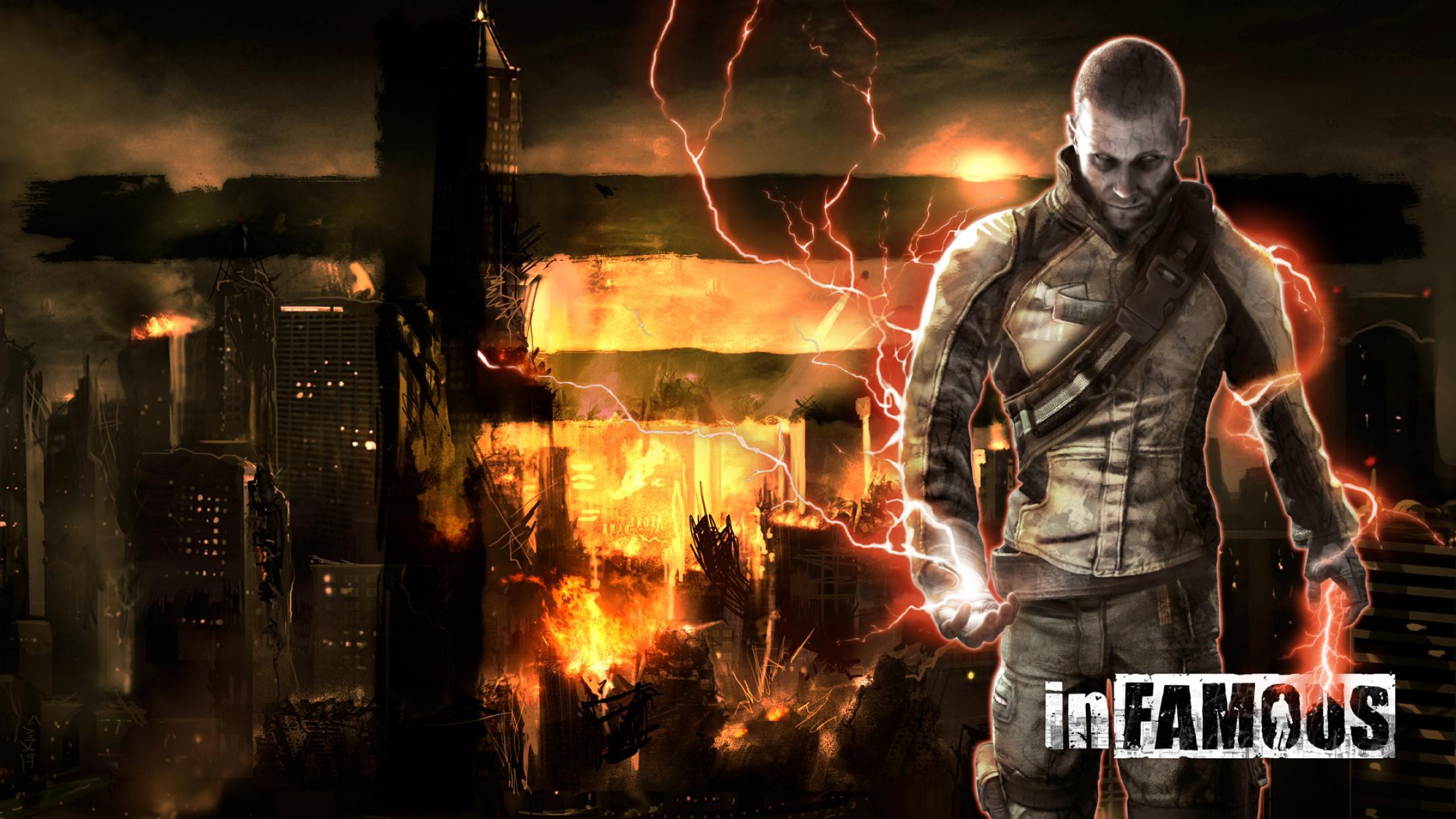 Infamous for ps3 HD wallpaper