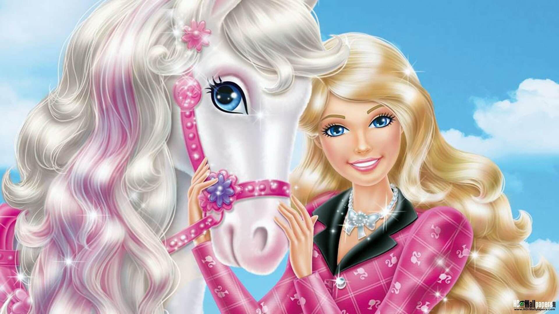 Barbie HD Background Wallpaper