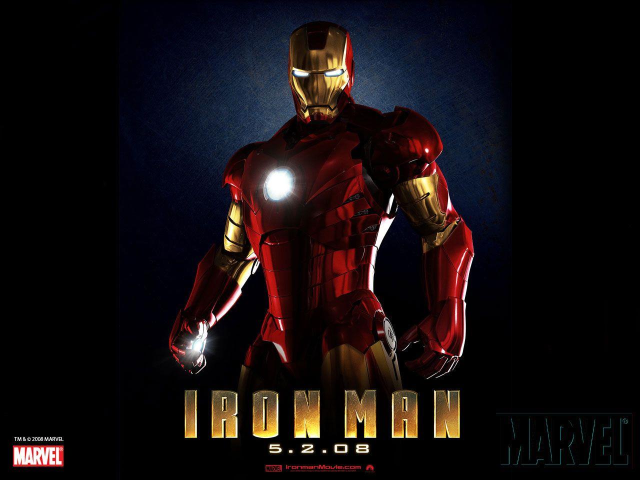 iron man 1 movie poster
