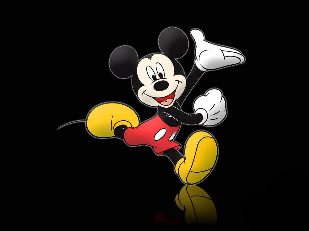 Mickey Mouse The Backgrounds Is Black - Wallpaper Cave