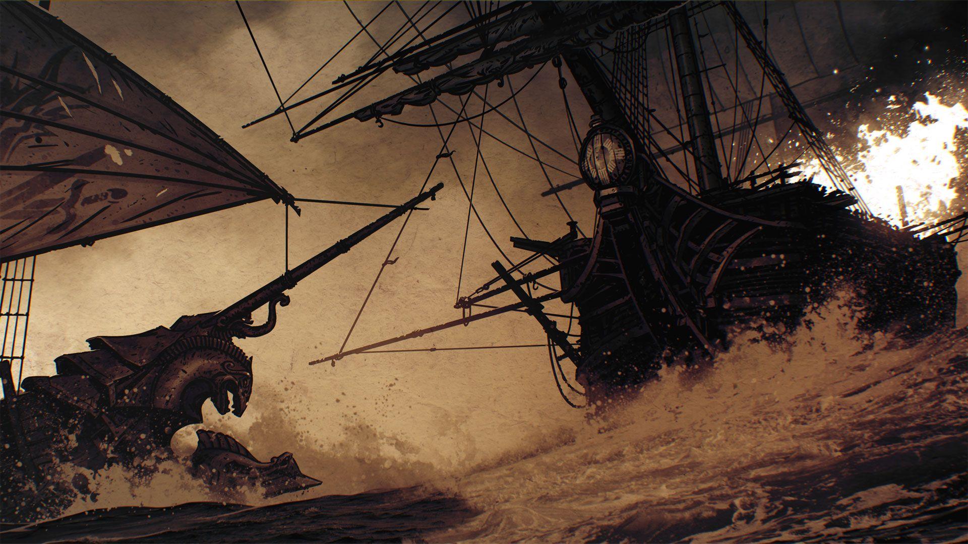 Pirate treasure Wallpaper