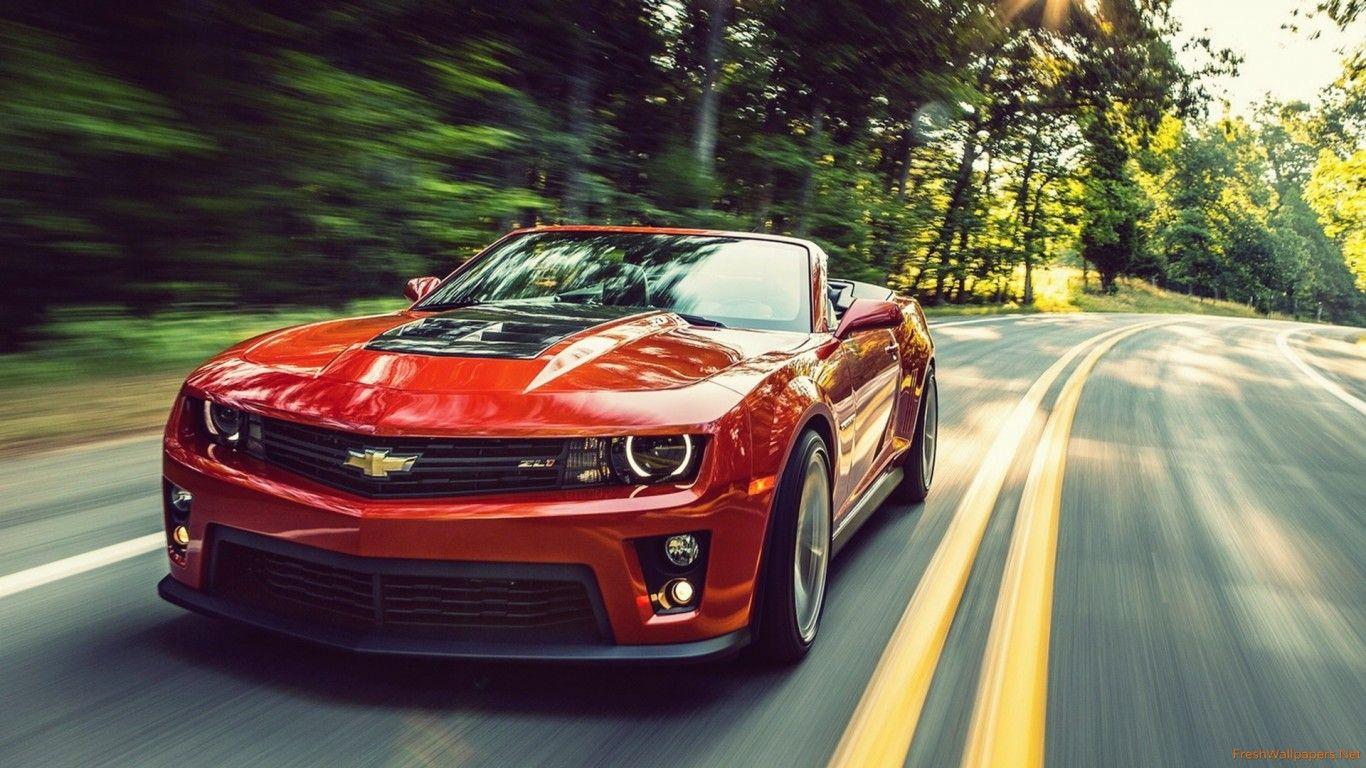 Chevrolet Camaro Road Car Side HD Wallpaper