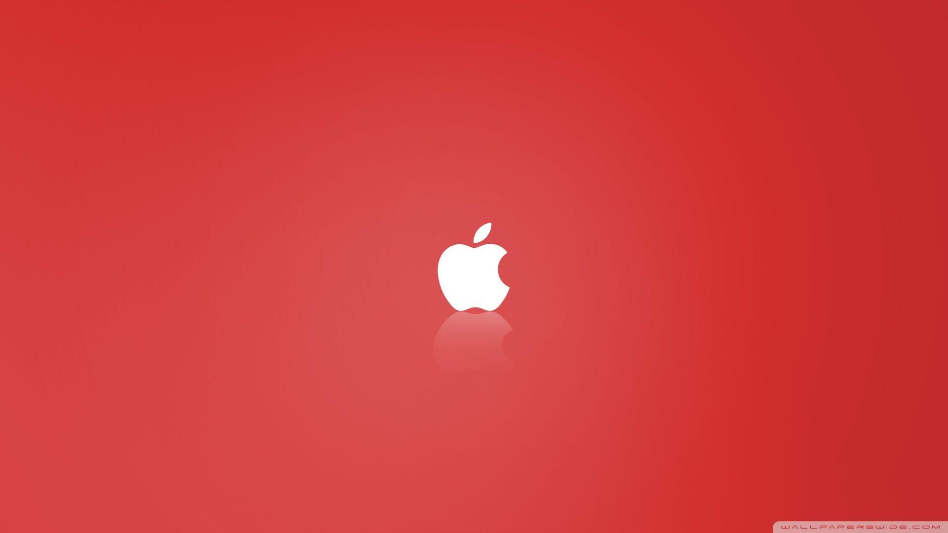 Apple MAC OS X Red Ultra HD Desktop Background Wallpaper