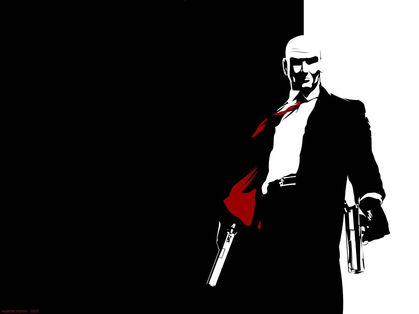 Hitman Guns HD Wallpaper, Background Image