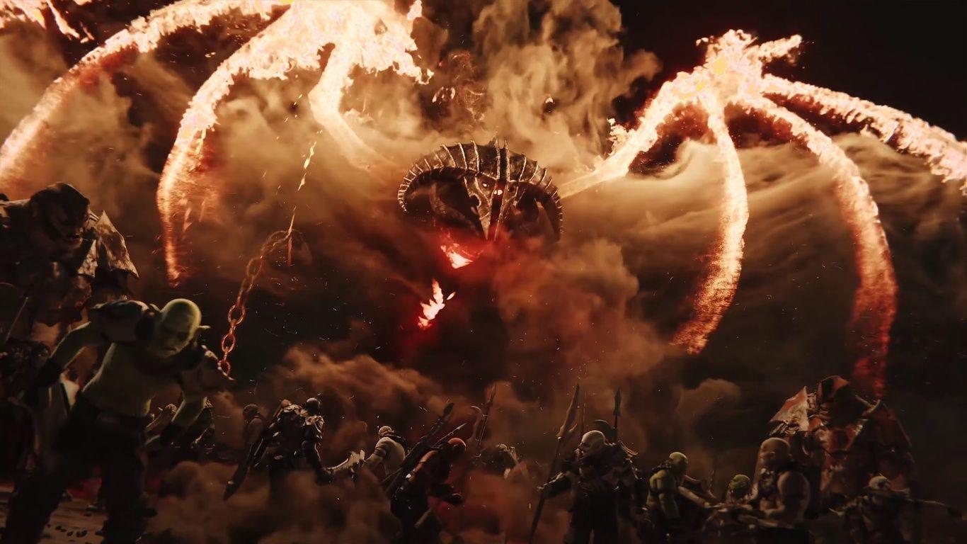 Balrog Middle Earth Shadow Of War, Video Game Background