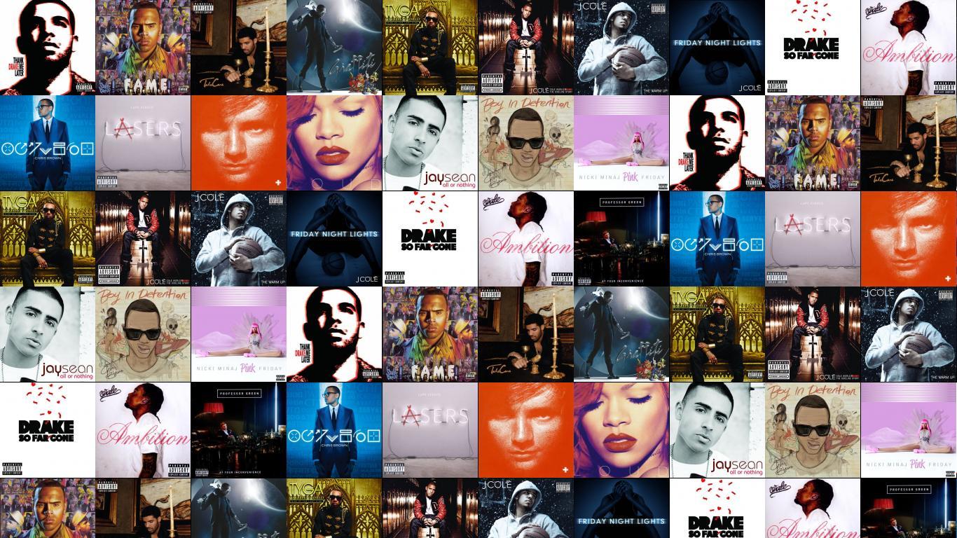 Drake Thank Me Later Chris Brown F.a.m.e. Take Wallpaper « Tiled
