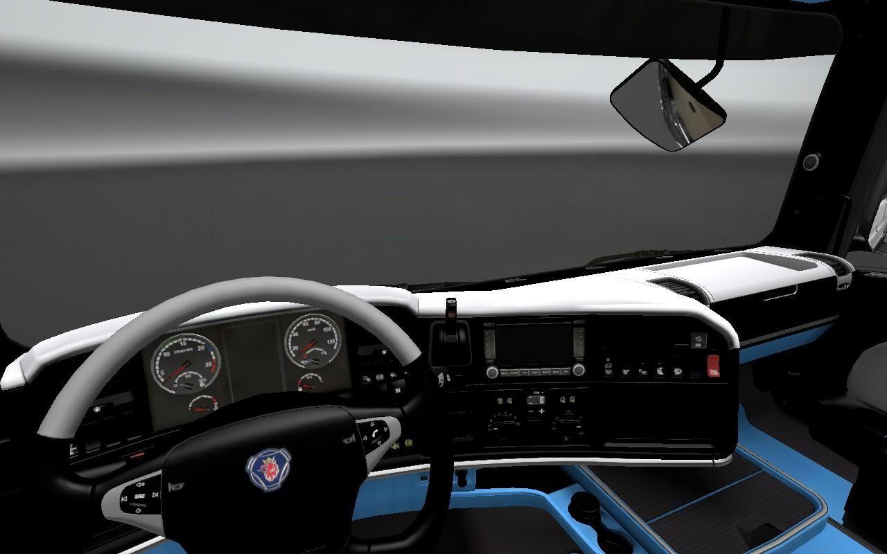 SCANIA INTERIOR 1.22. ETS2 mods. Euro truck simulator 2 mods