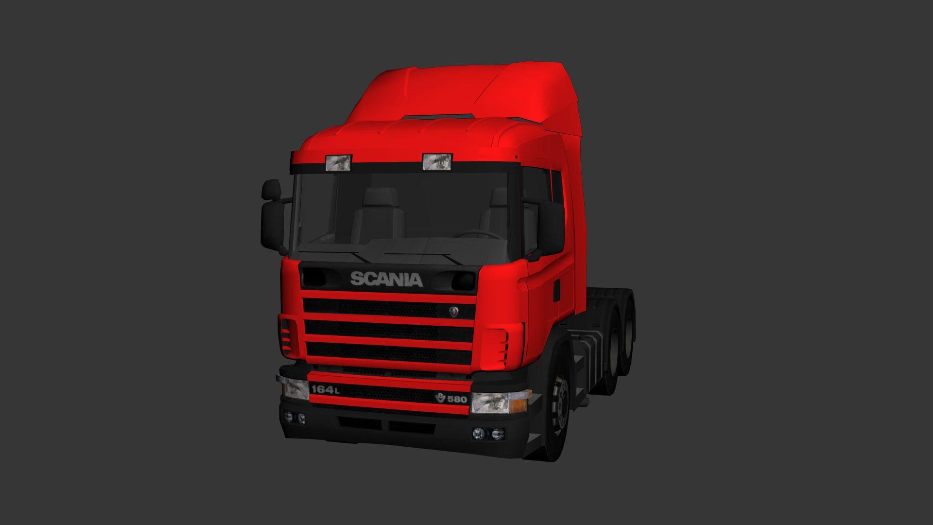 3D Model Scania R164 4 Series