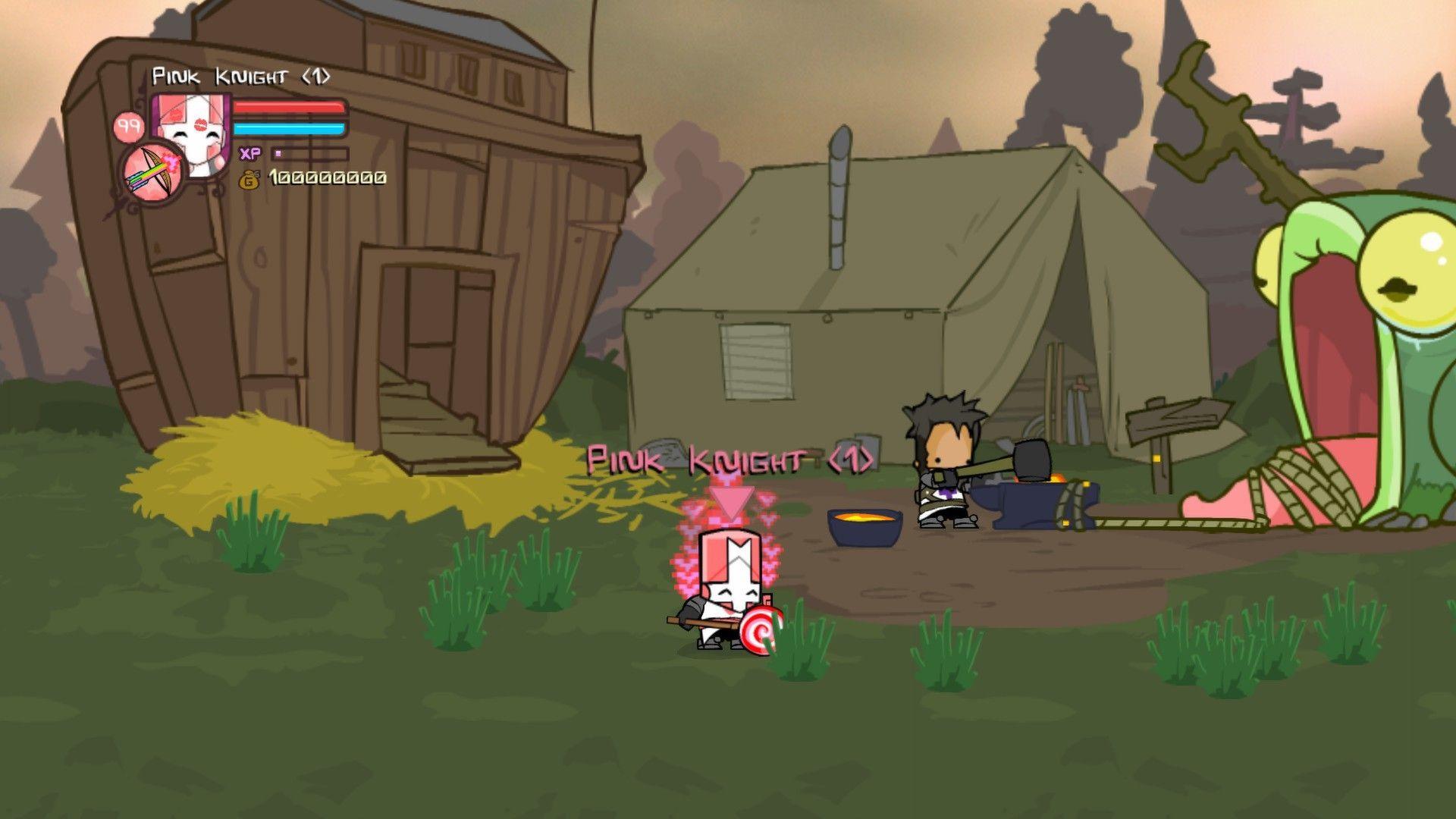Castle Crashers: Pink Knight Pack (2012) promotional art