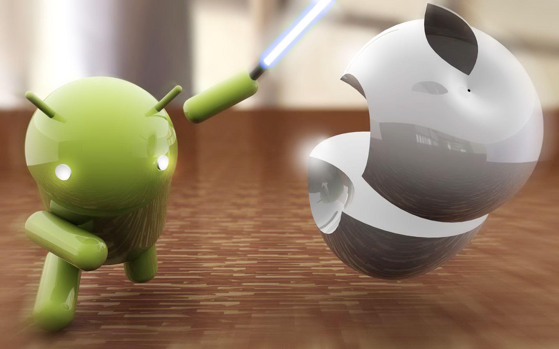 Android Vs Apple Wallpaper MEGAZIP. Wallpaper For Desktop