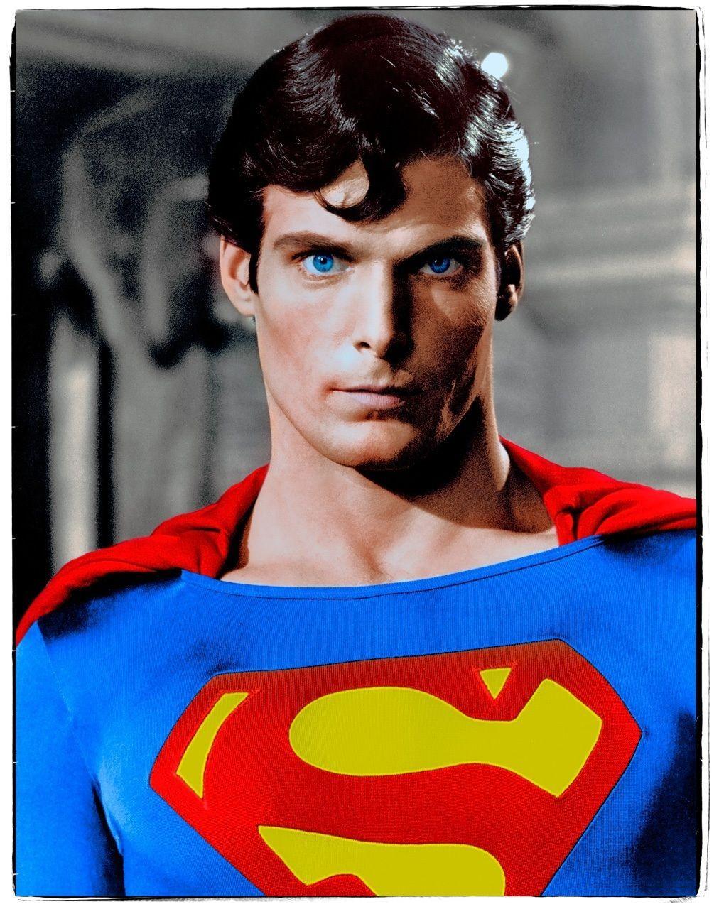 Superman Christopher Reeve look at those blue eyes!. Buy Sci