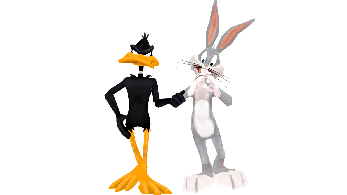 MMD LT:AA Daffy Duck and Bugs Bunny +DL