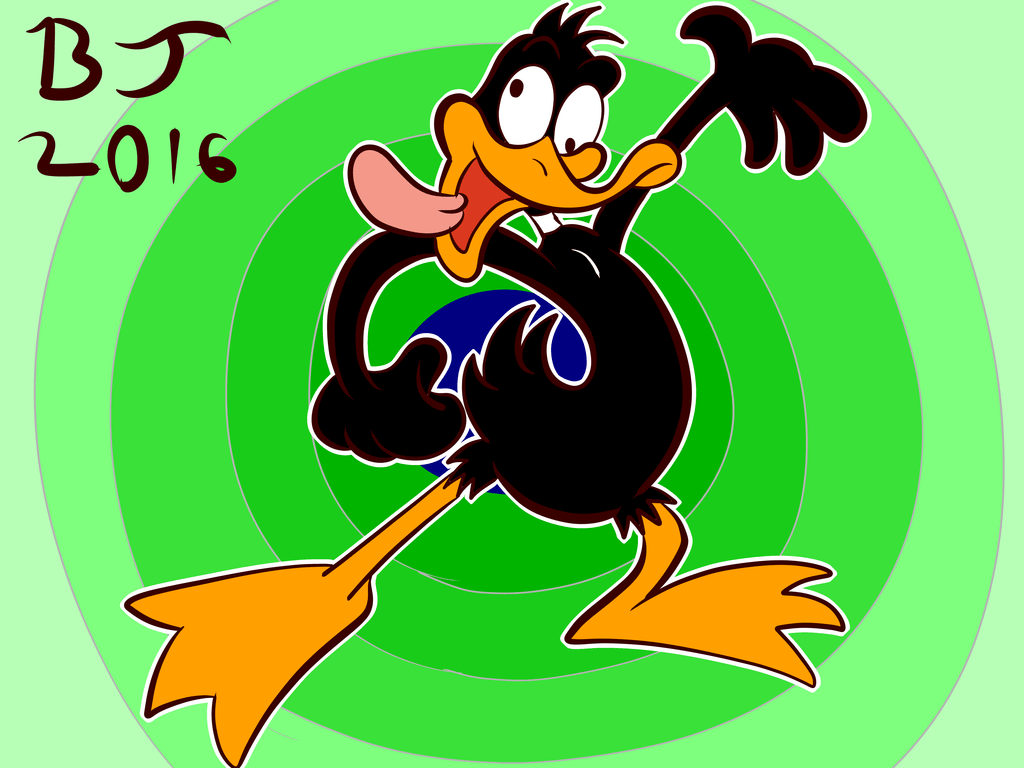Daffy Duck By Ben The Looney