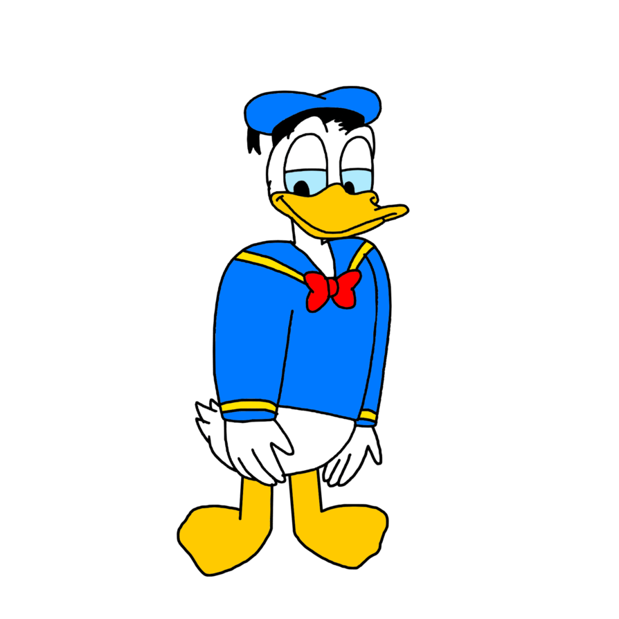 Muscular Donald Duck