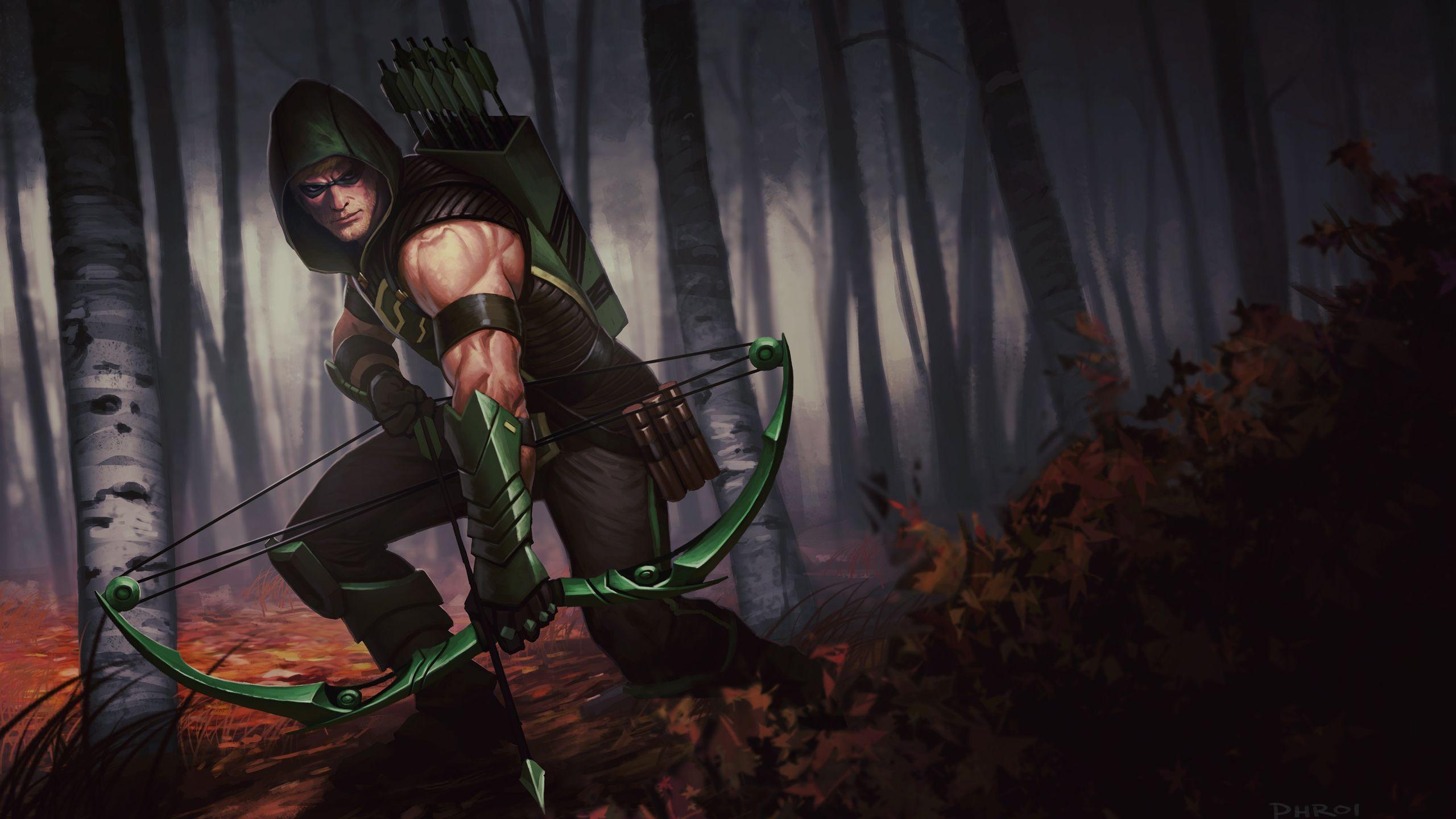 great HD artwork and wallpaper of Arrow Tv series Design 2560×1440