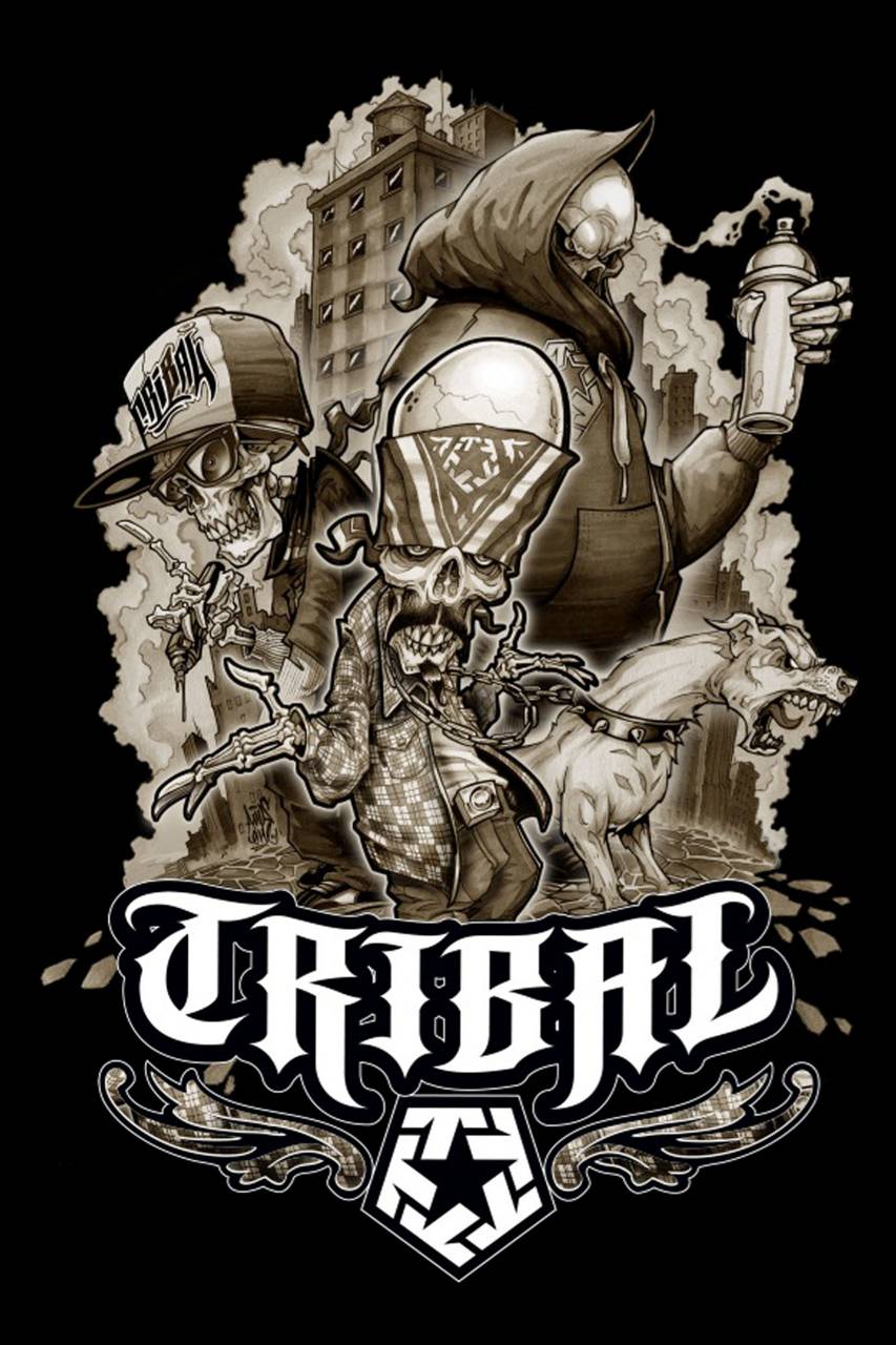 Tribal Gear Logo Wallpaper HD