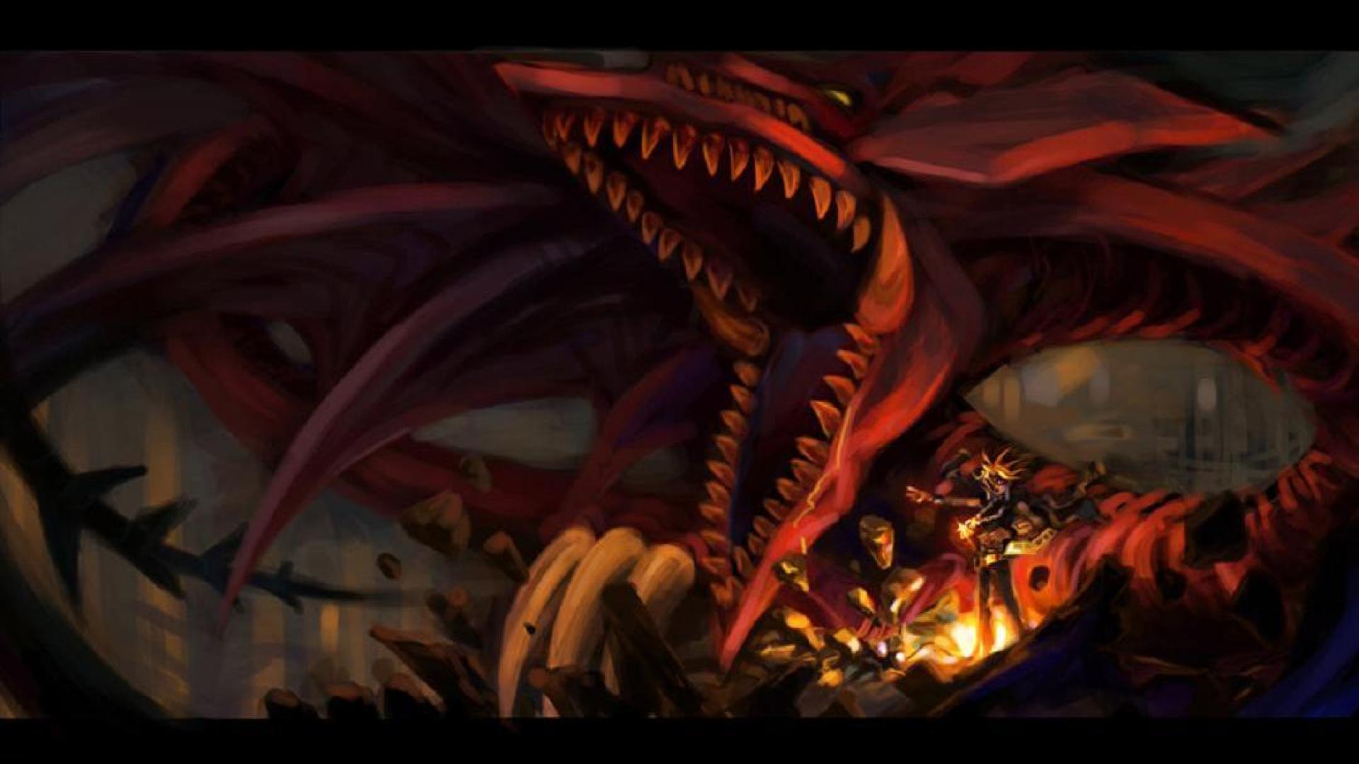Wallpaper: Slifer The Sky Dragon, Video Games, Yugi, Yu Gi Oh
