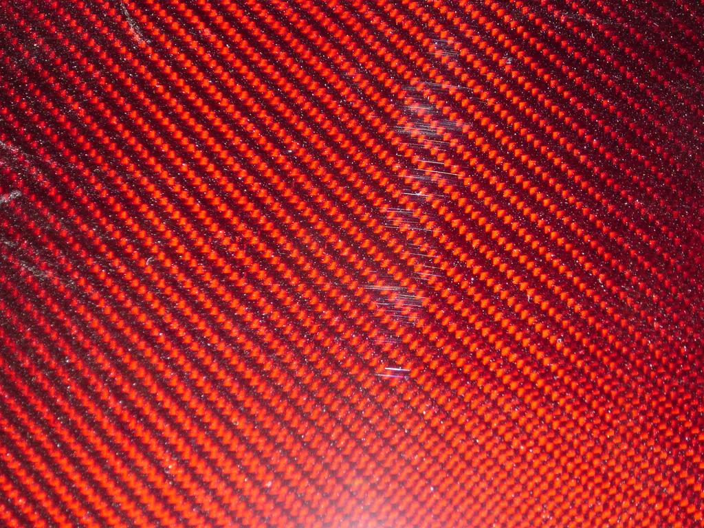 red carbon fiber