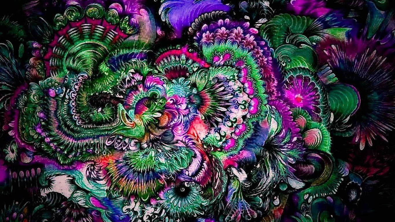 Trippy Wallpaper, Background, Image