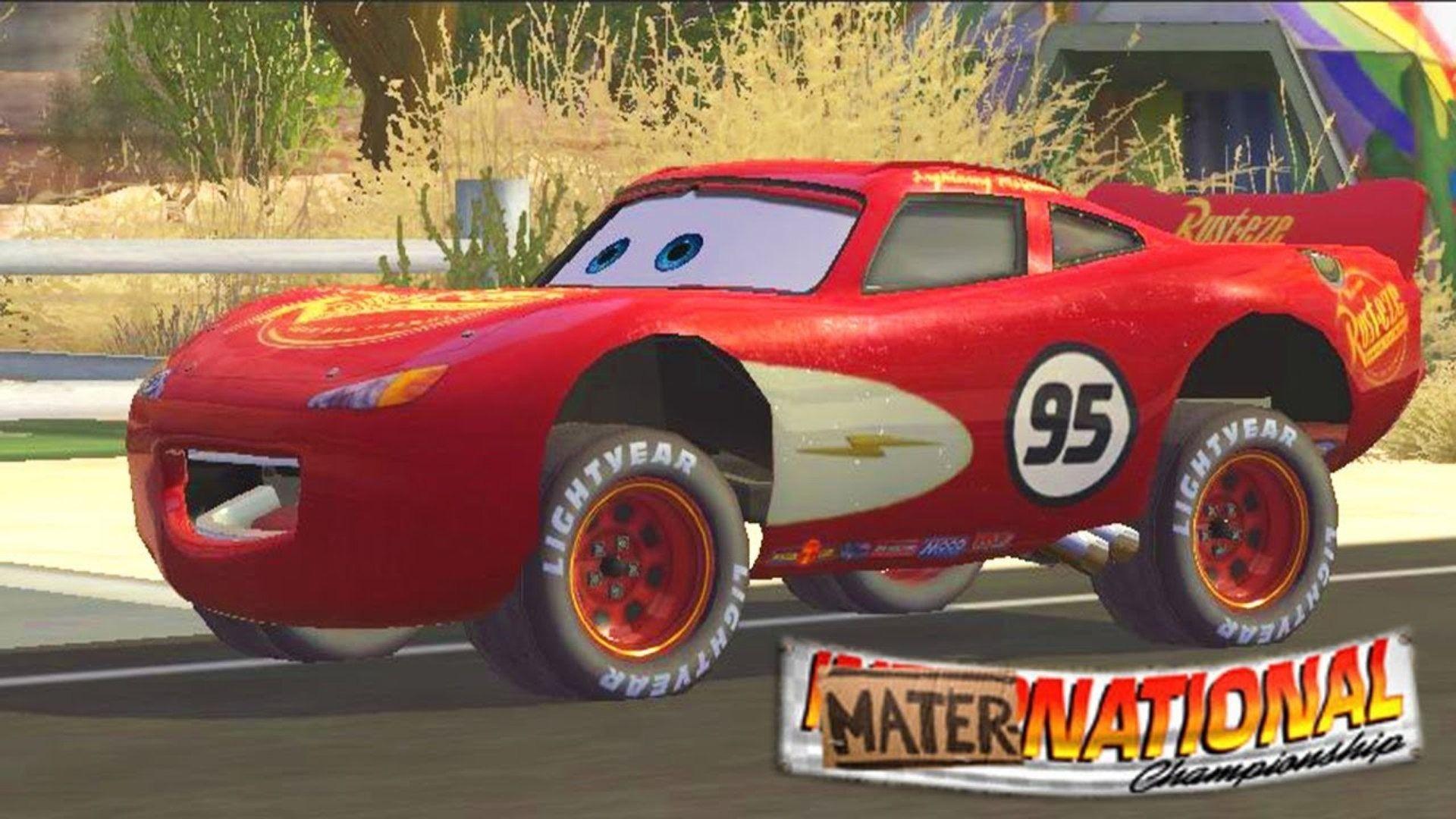 Şimşek Mcqueen Ile Radyatör Kasabası Oyunu Cars Mater National