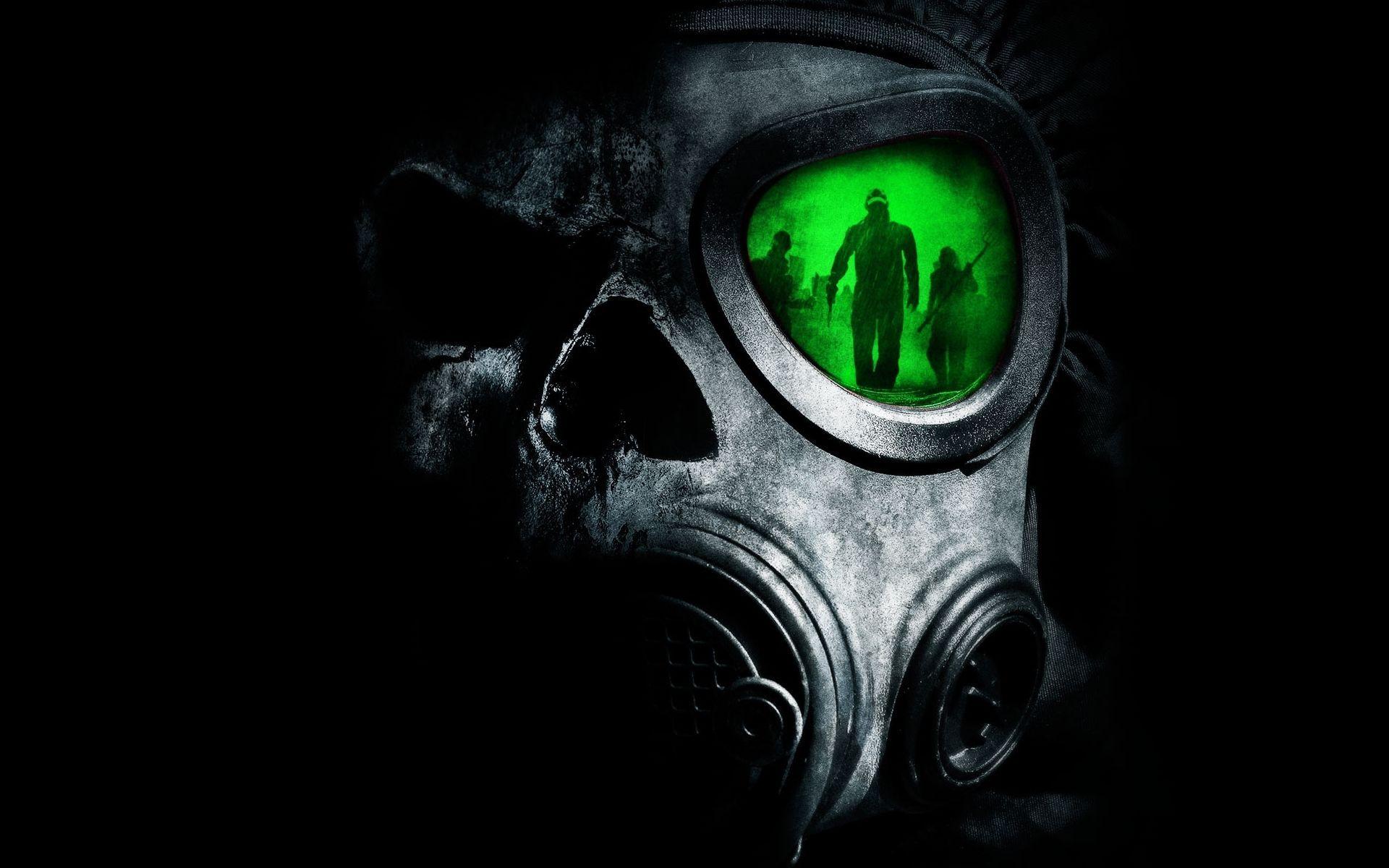 Gas Mask HD Wallpaper. Background