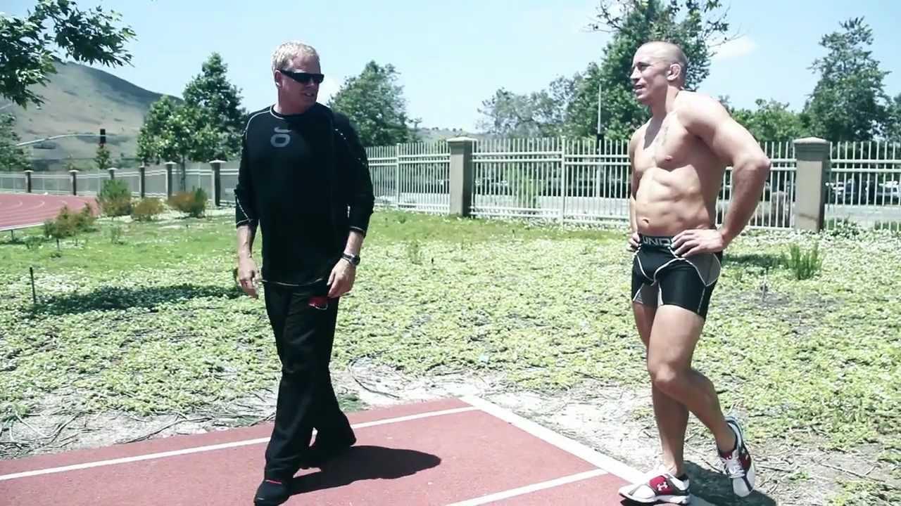 why did Georges Saint Pierre tweak his nipples before fights