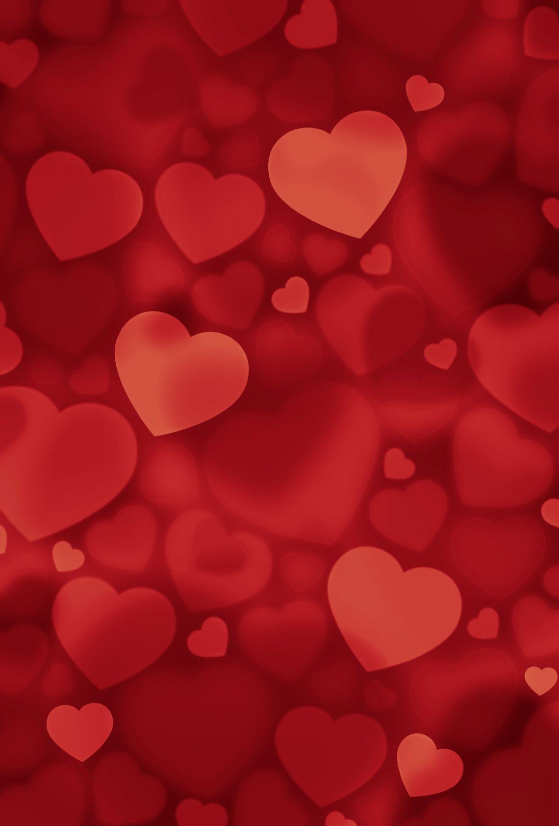 ♥♥♥RED HEARTS Wallpaper♥♥♥~
