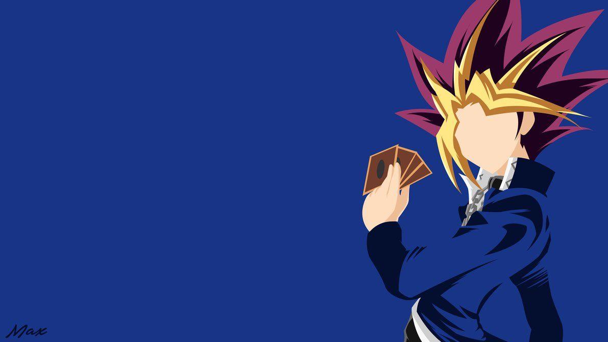 Mutou Yuugi (Yu Gi Oh!) Minimal Wallpaper