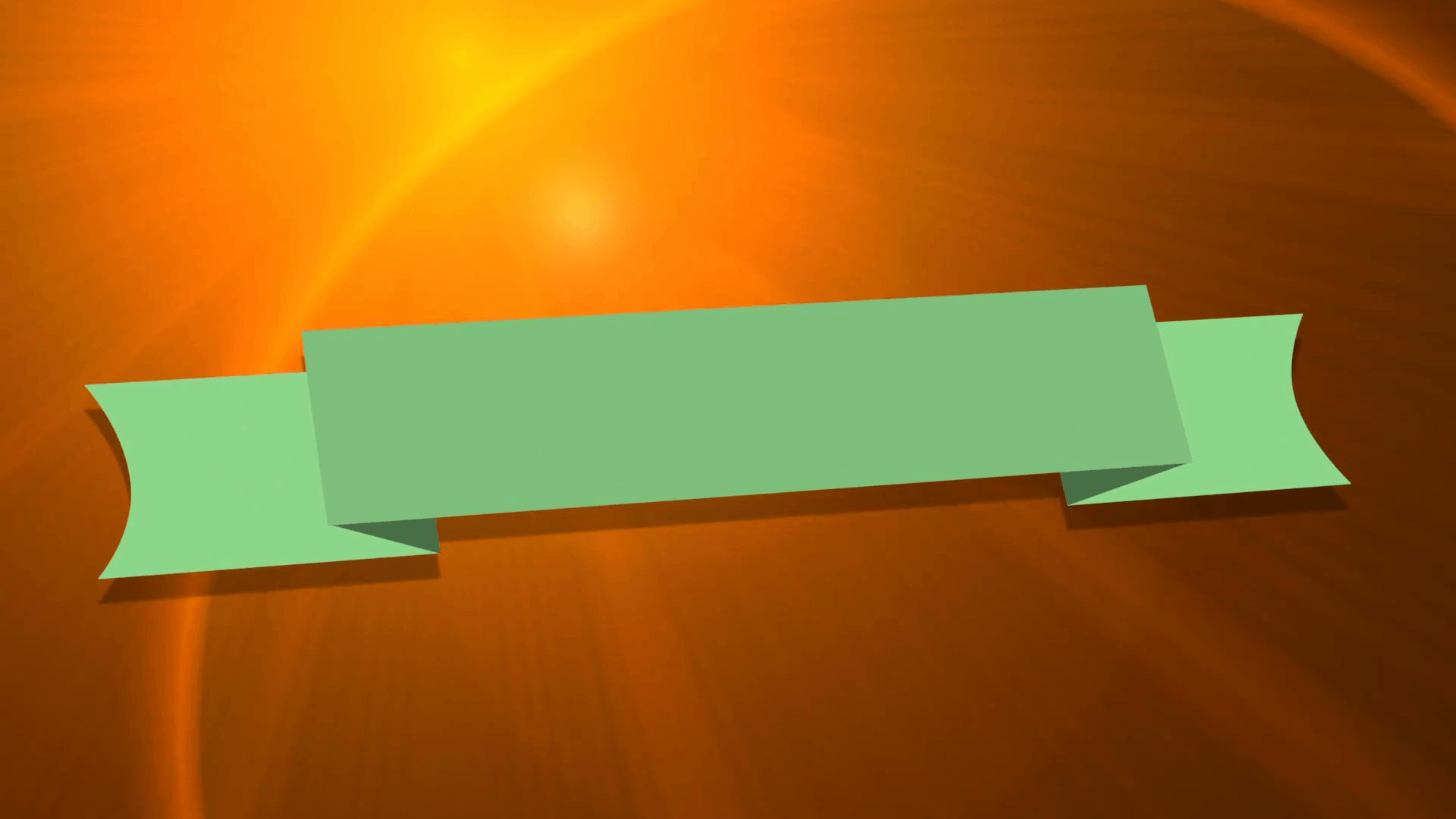 Green screen text banner on animated background Motion Background