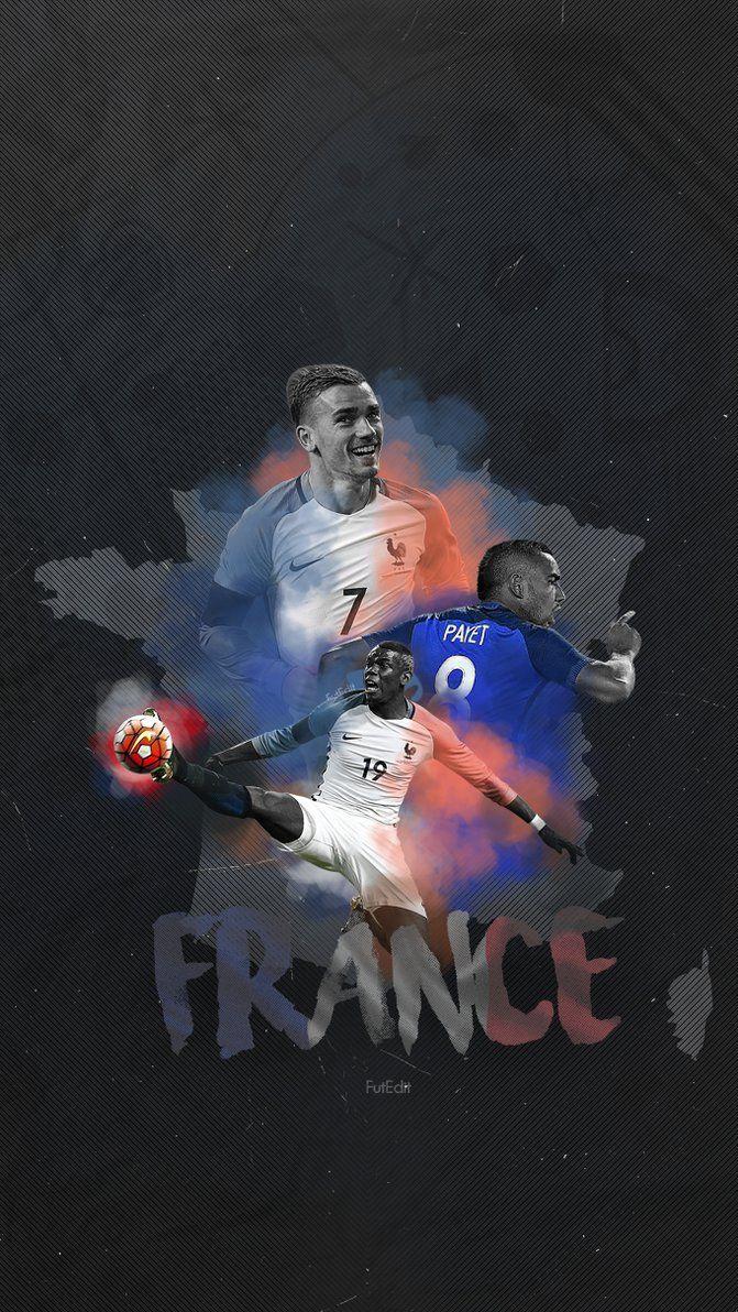 France euro squad wallpaper for iPhone 2016