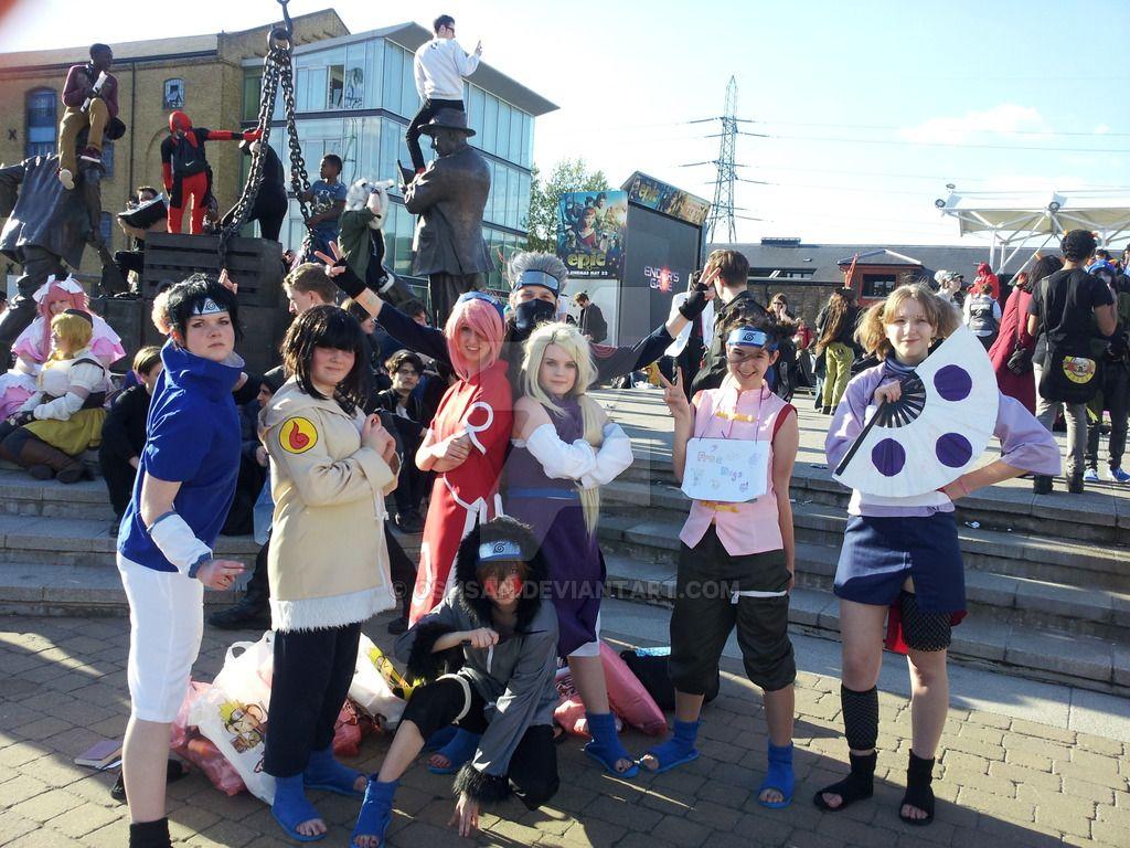 Sasuke, Hinata, Sakura, Kiba, Ino, Tenten, Tamari