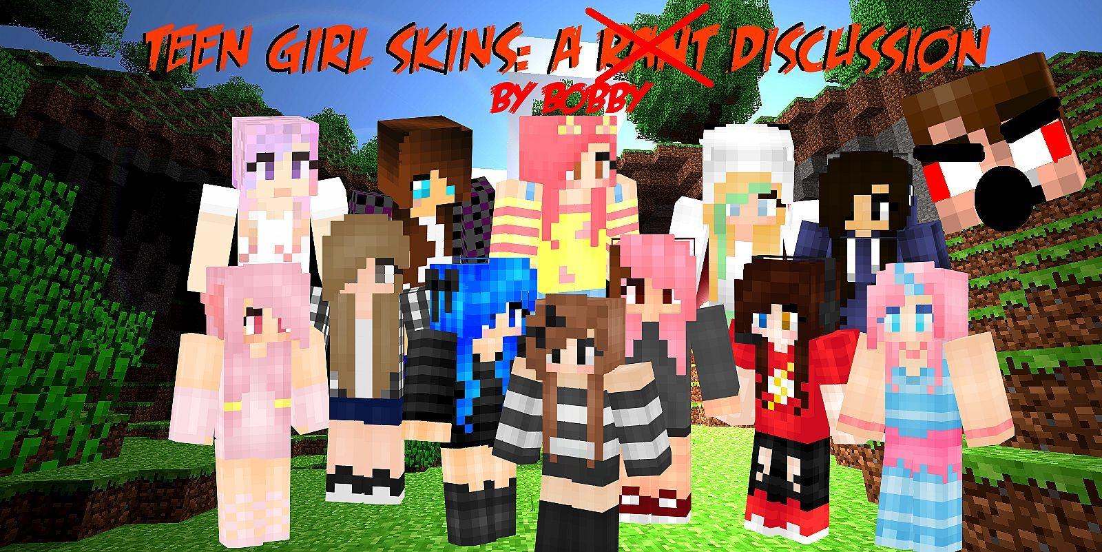 girl minecraft skins cool