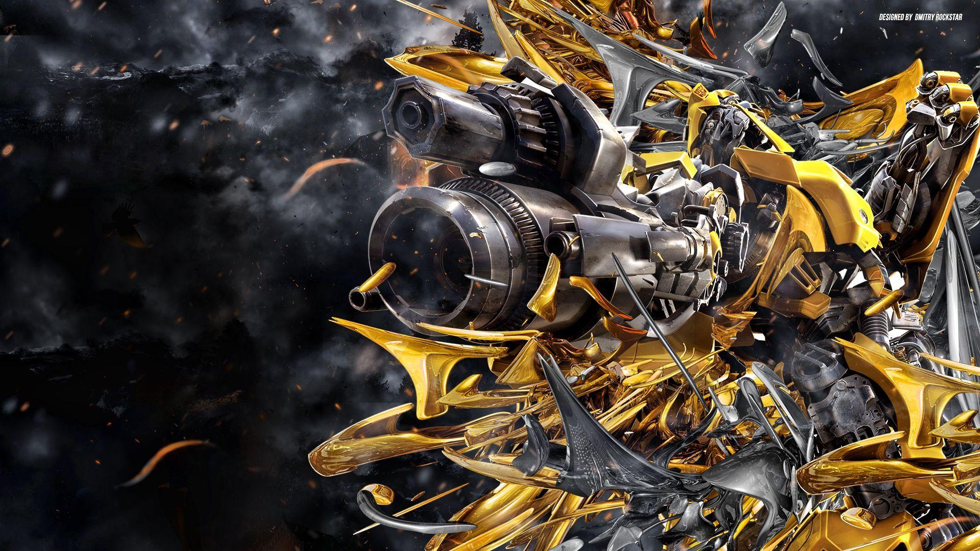 Transformers 4 Bumblebee Photo Wallpaper HD