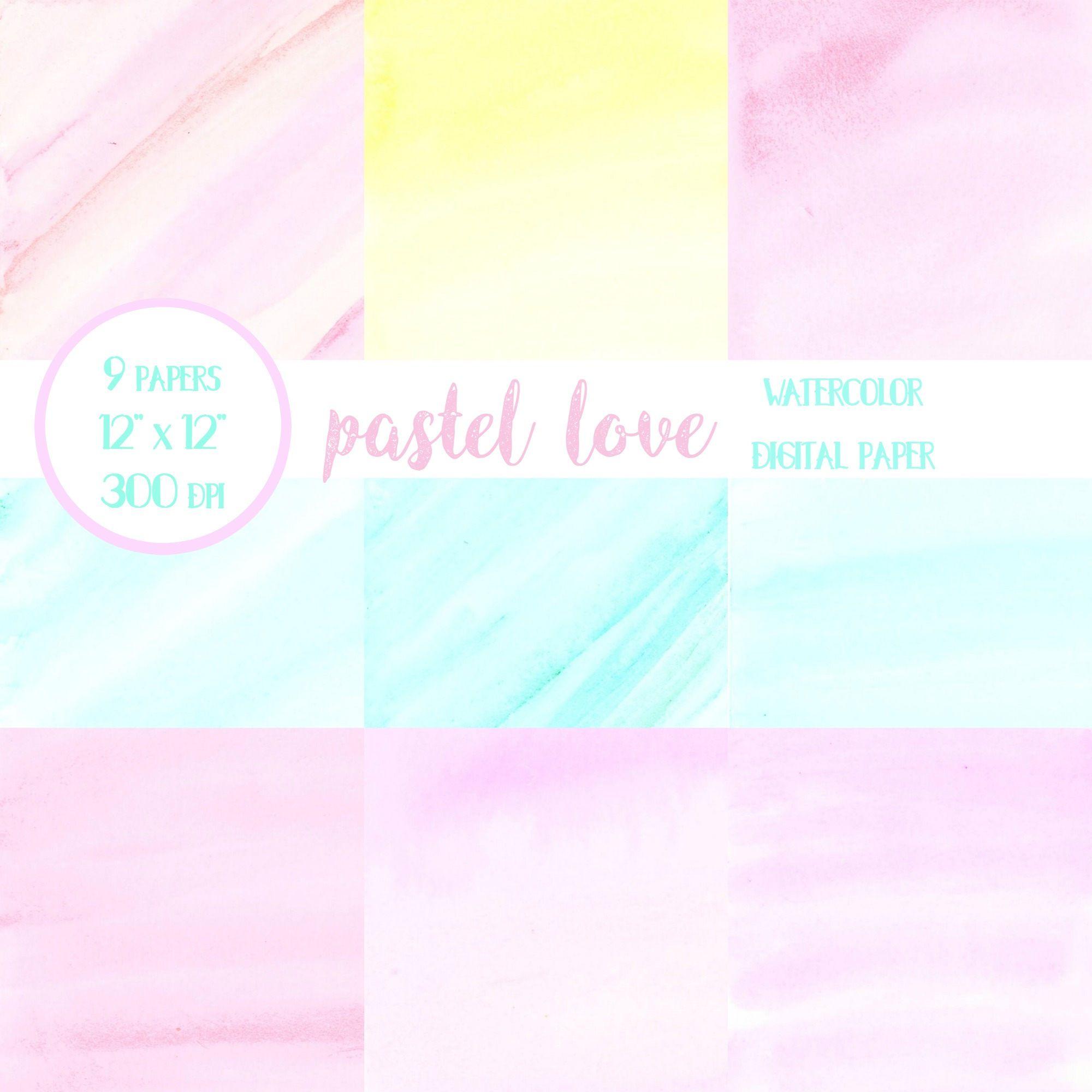 pastel watercolor background