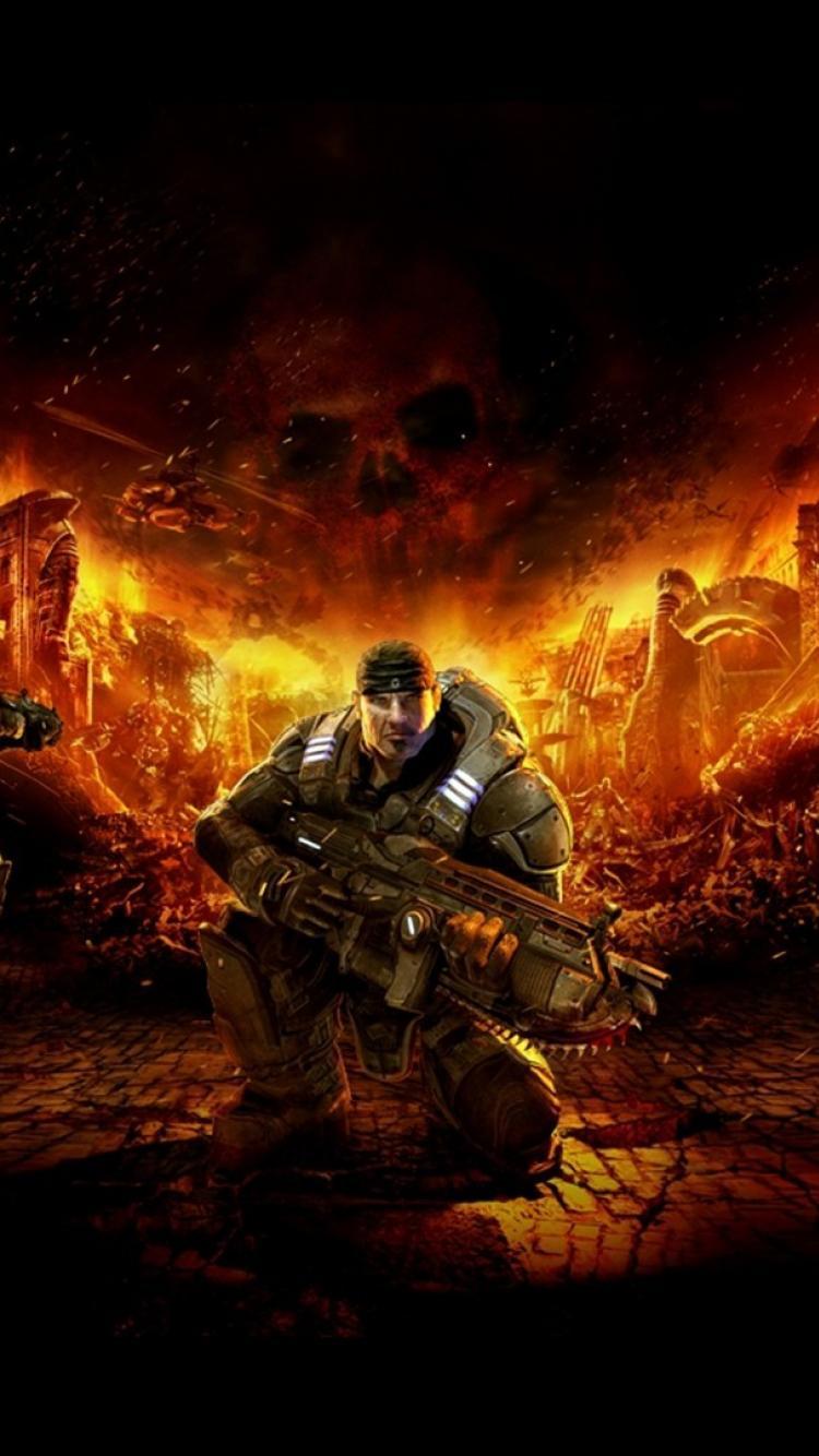 Gears of war carmine marcus fenix dominic santiago wallpaper