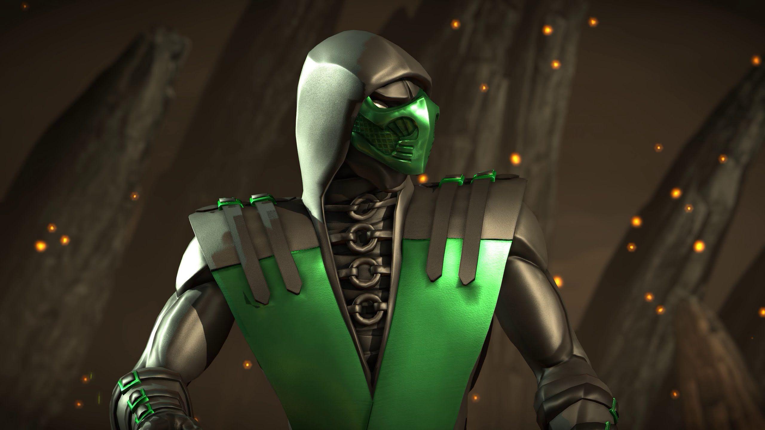 Mortal Kombat X PC DLC Mod Emerald Reptile Intro Gameplay X Ray