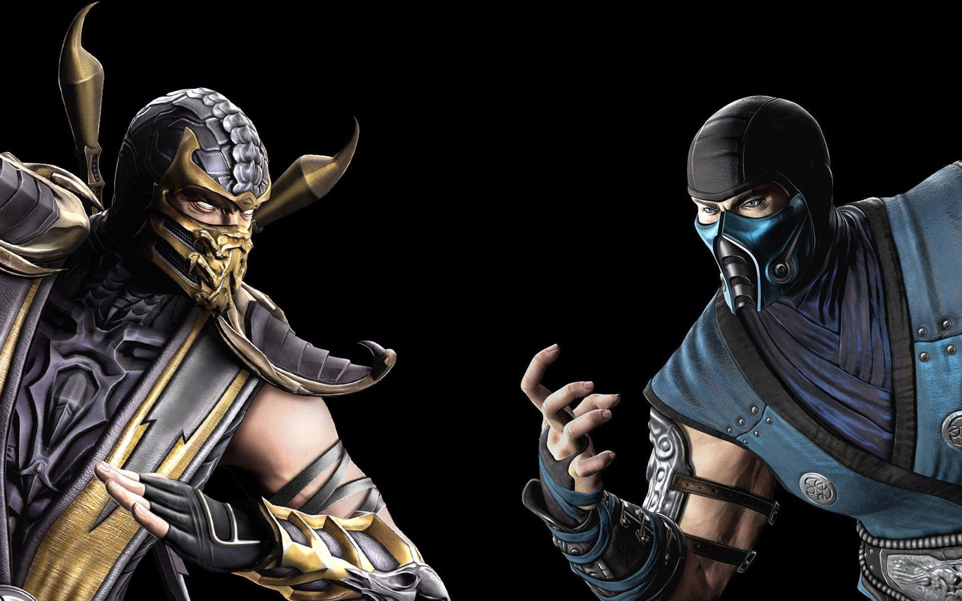 Sub Zero Vs Scorpion Wallpaper