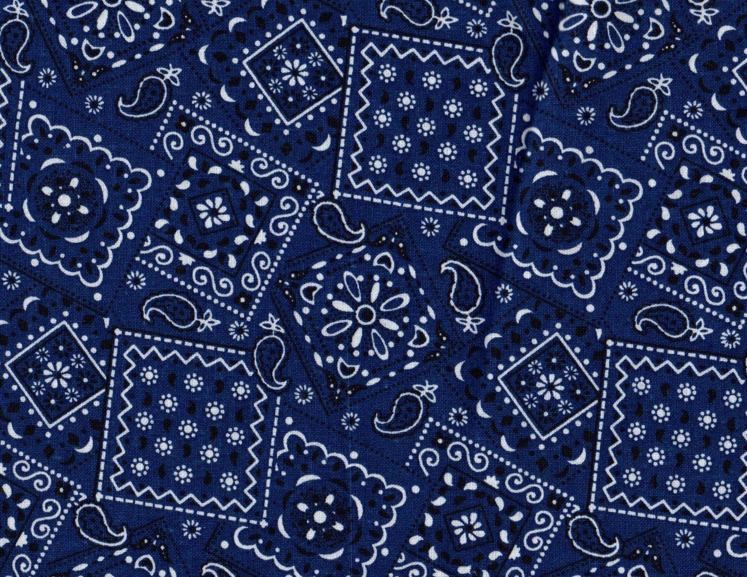 Blue Bandana Wallpaper