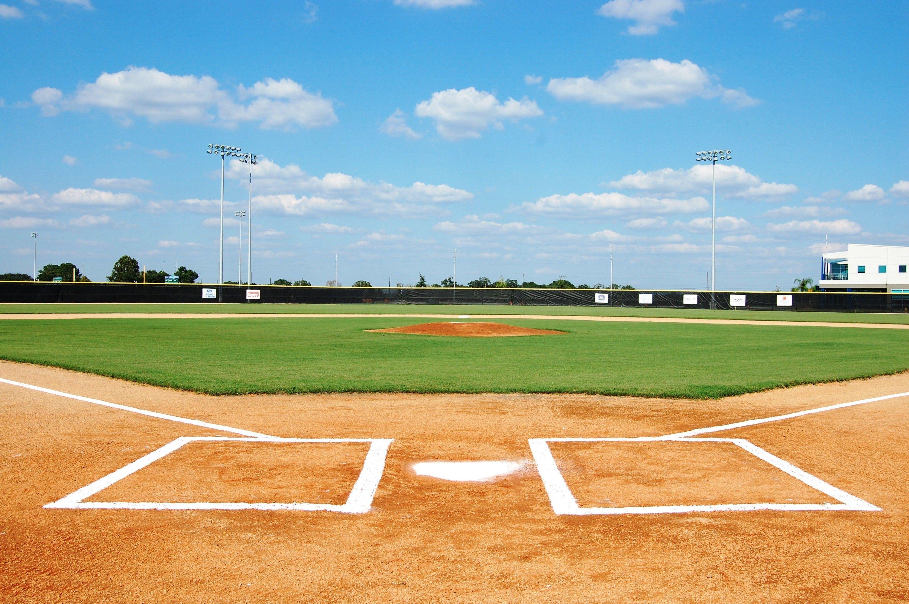 softball field background