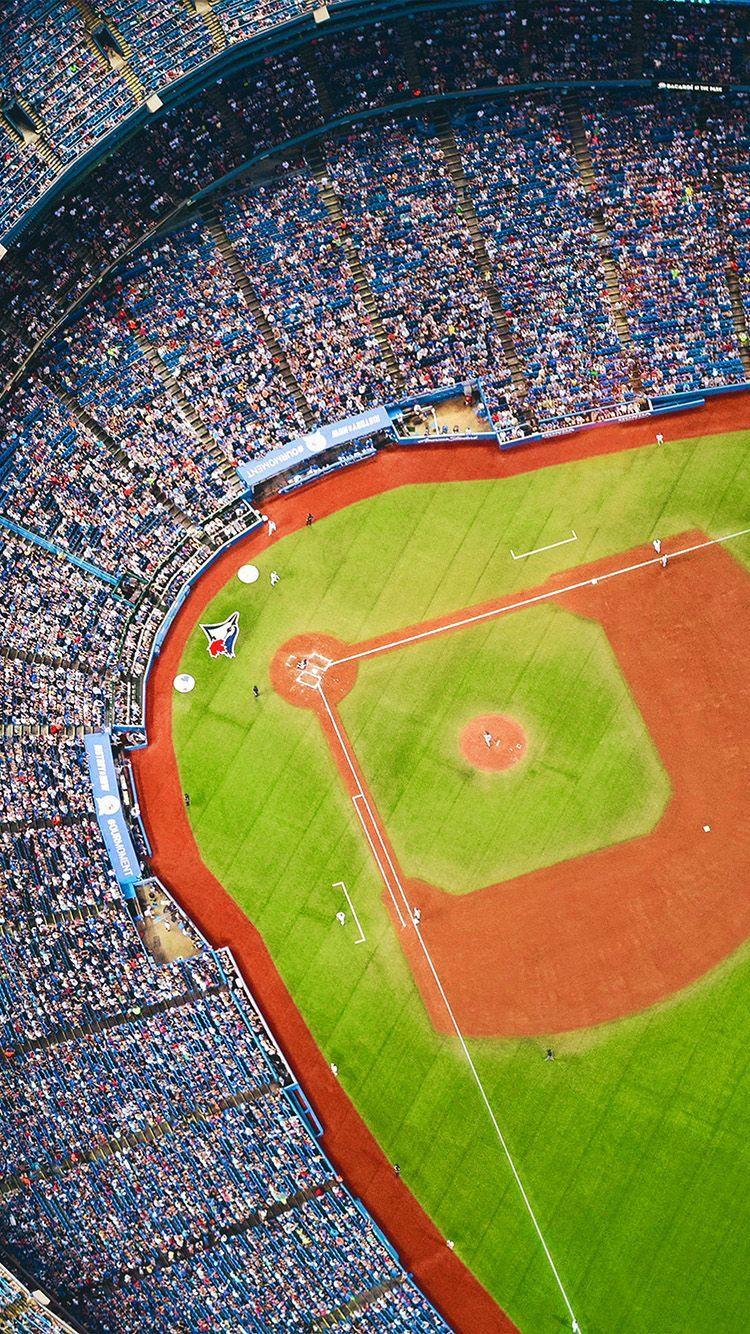 BLUEJAYS BASEBALL MLB FIELD SPORTS WALLPAPER HD IPHONE. Deportes