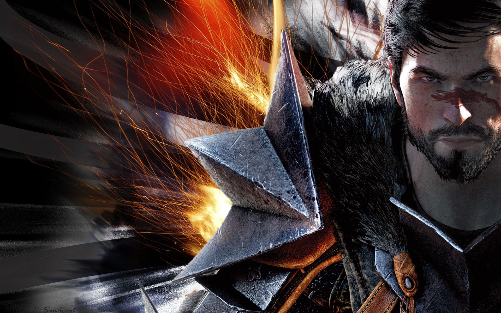 Dragon Age 2 Hawke Full HD Wallpaper