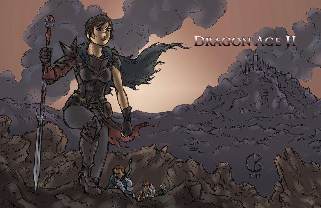 Dragon Age 2: Lady Hawke By Shrouded Artist