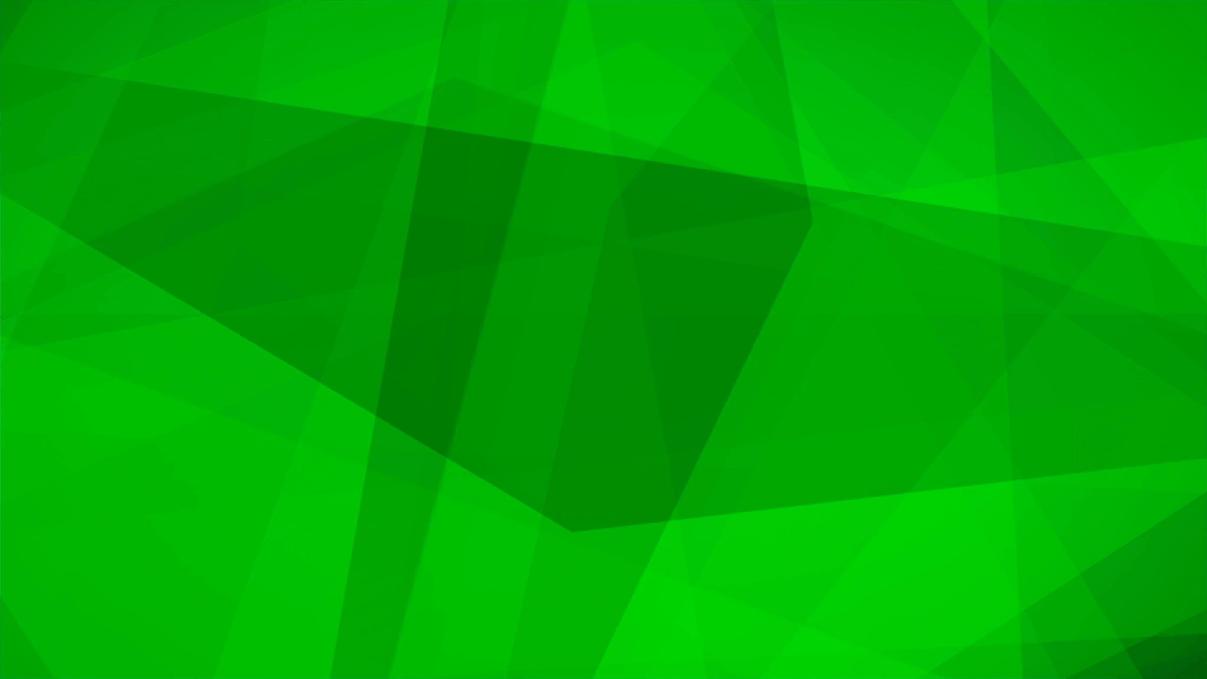 Beautiful Seamless looped abstract Motion background Green Triangles