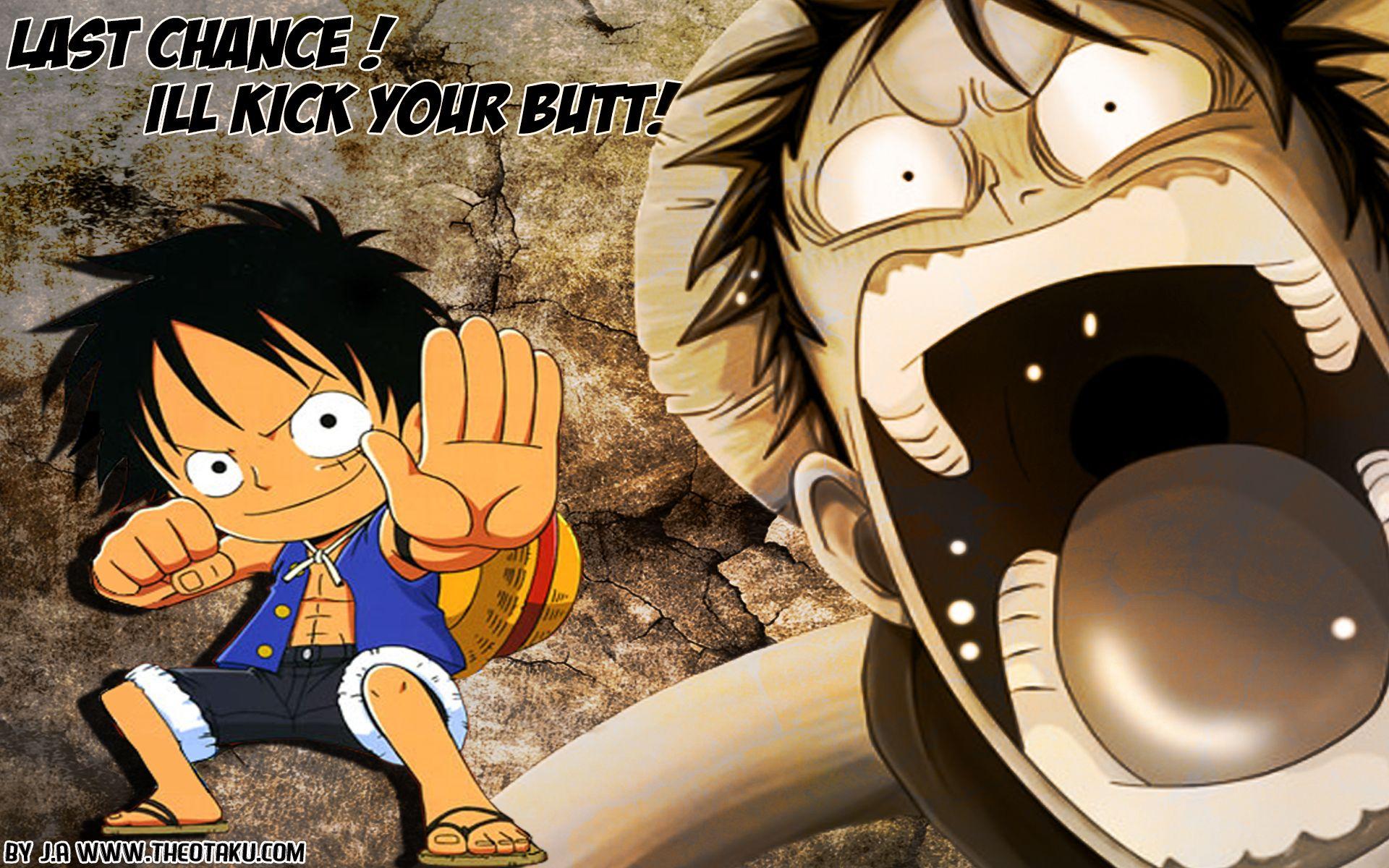 One Piece Luffy Wallpaper 39;Chibi Luffy39;