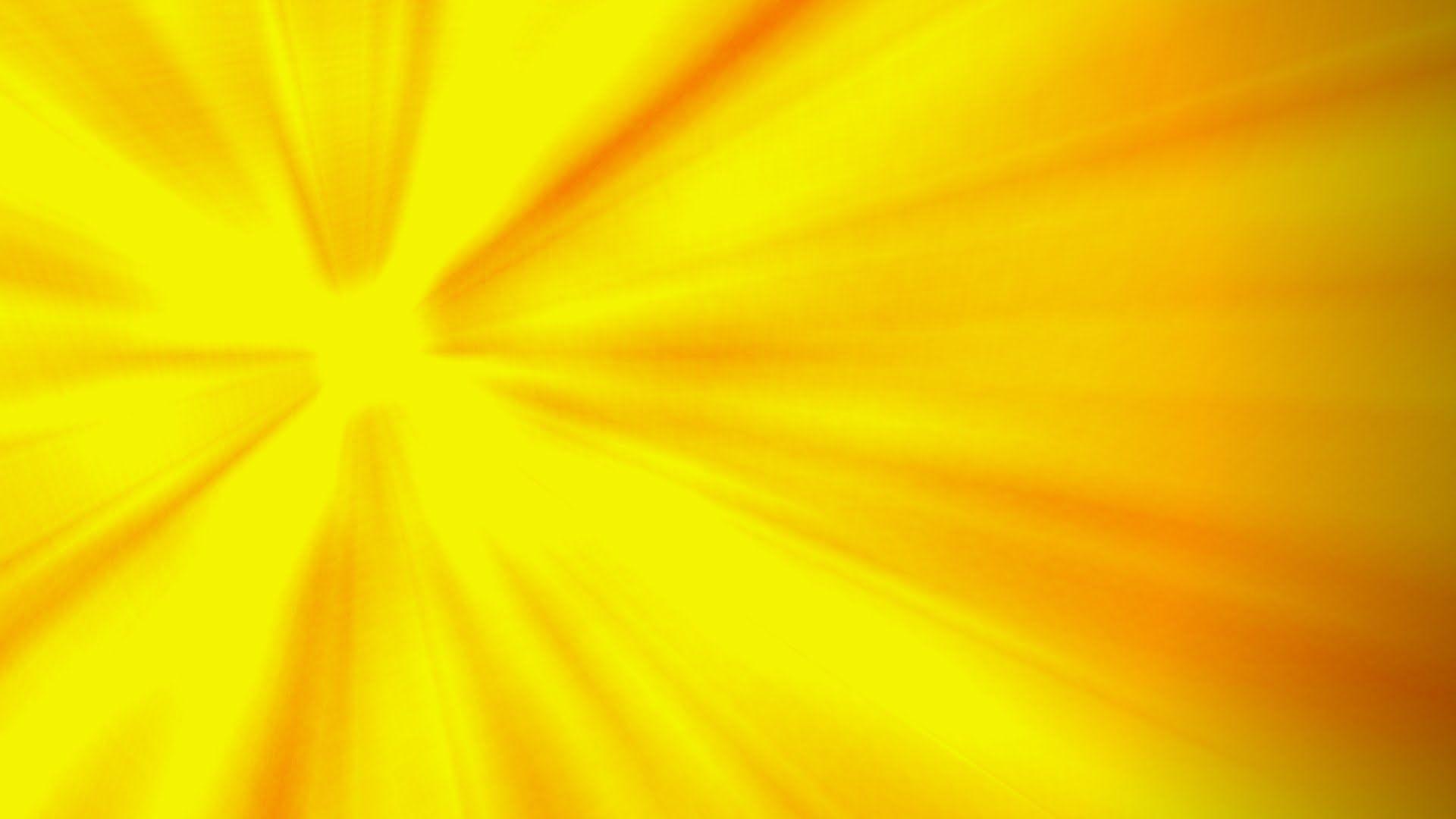 Yellow abstract ambient light animated background