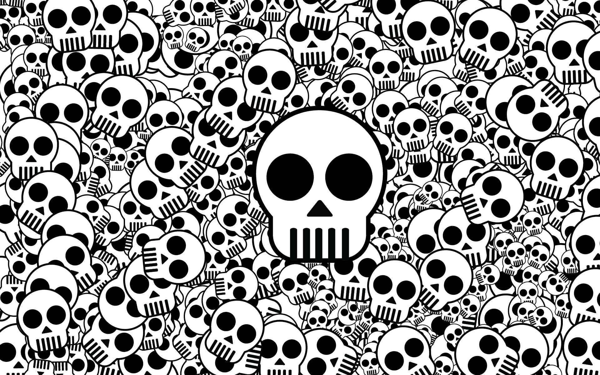 Top Skulls HD Wallpaper